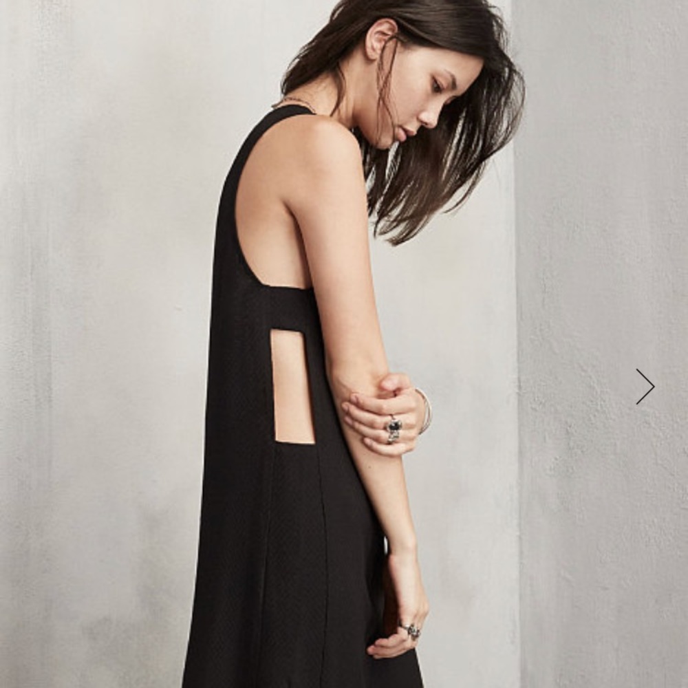Reformation Black Sleeveless Dress